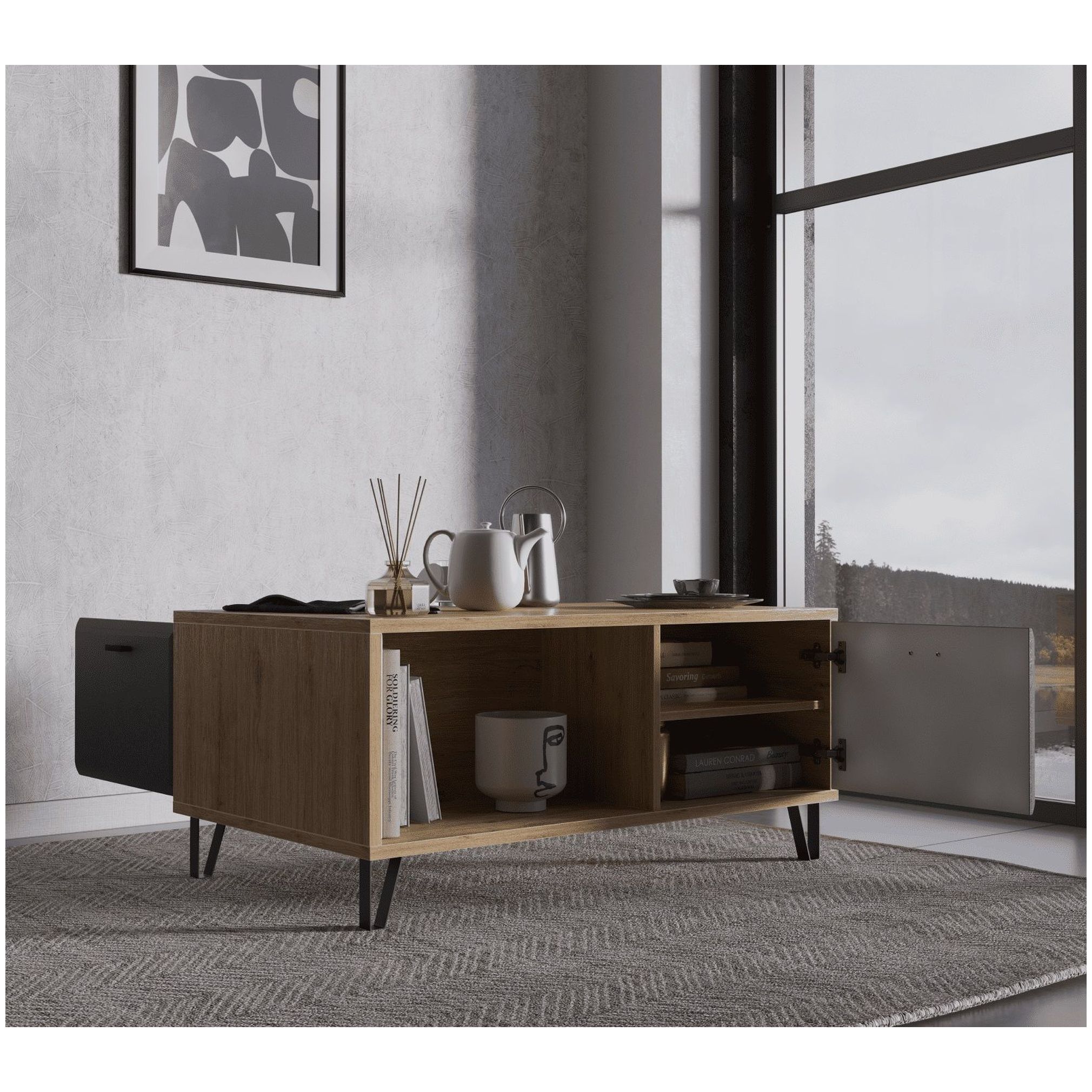 Картинка Грейс стол журнальный LAW2D интернет-магазин мебели FreeTime