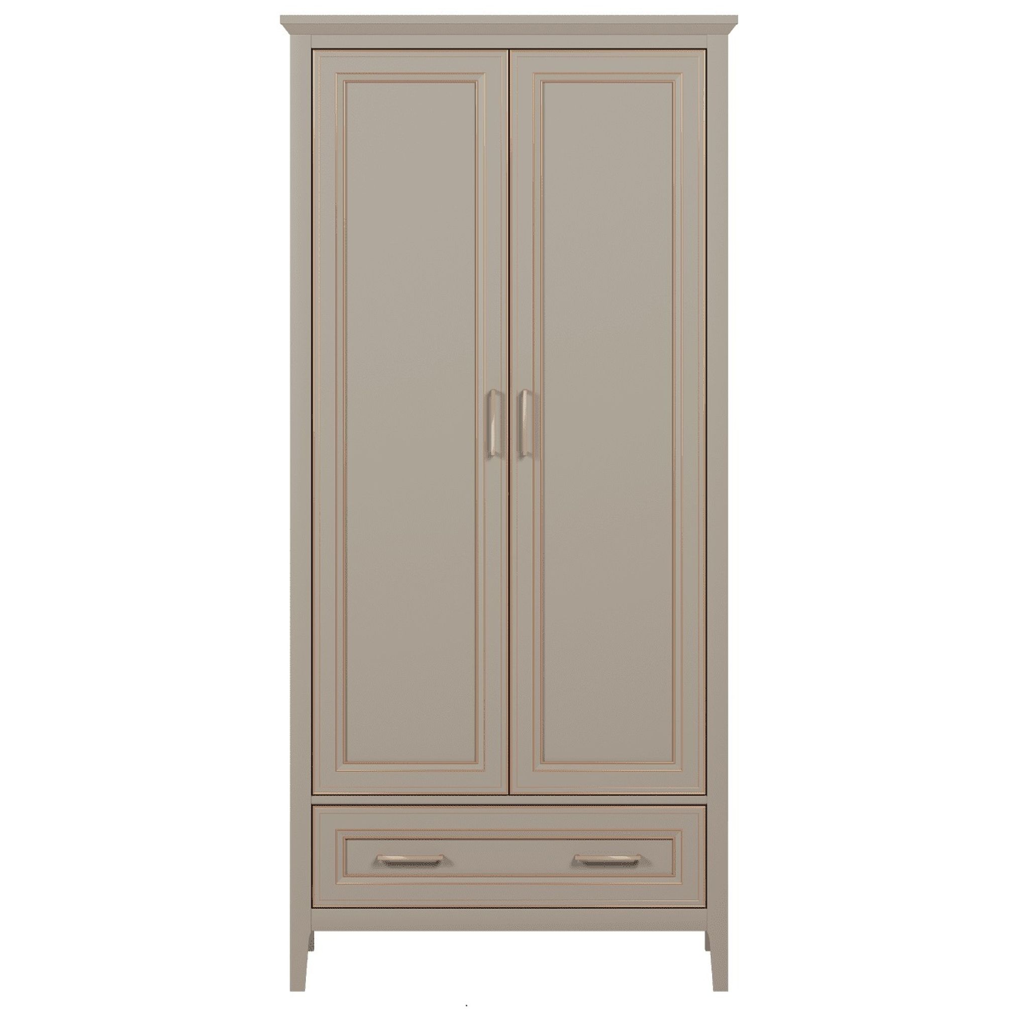 Картинка Классик шкаф SZF2D1S/95 интернет-магазин мебели FreeTime