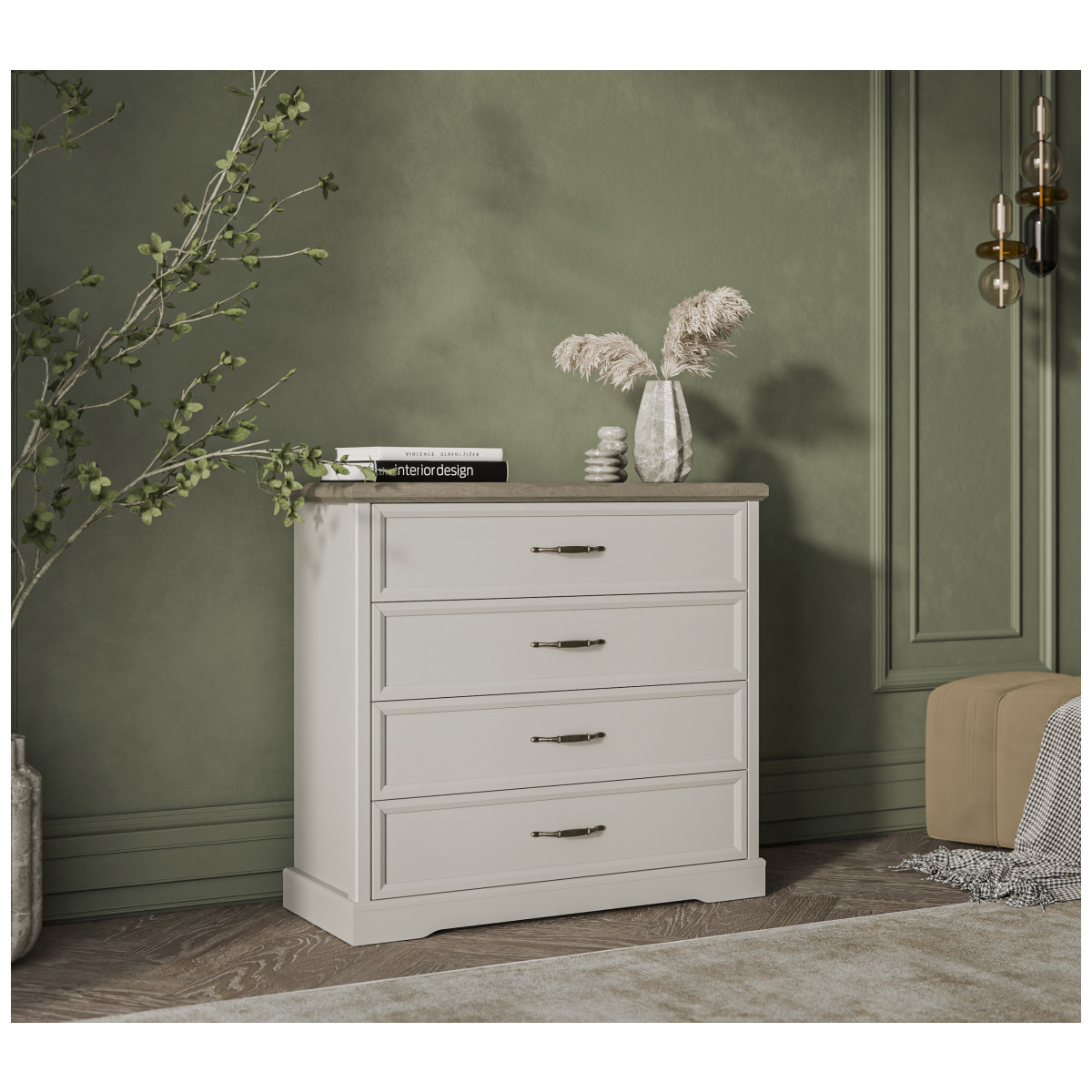 Картинка Тоскана Комод 4S интернет-магазин мебели FreeTime