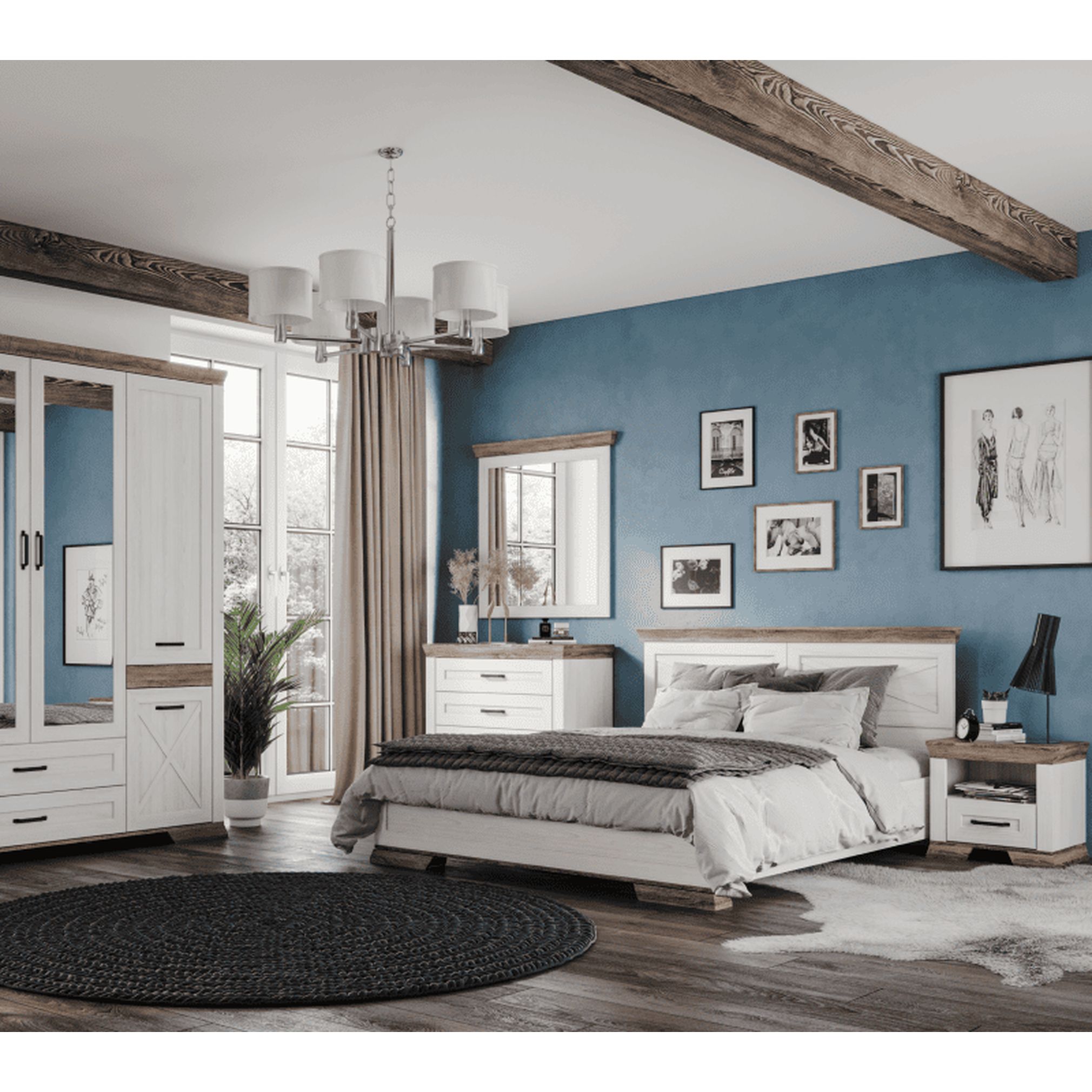 Картинка Марсель кровать LOZ180х200 интернет-магазин мебели FreeTime