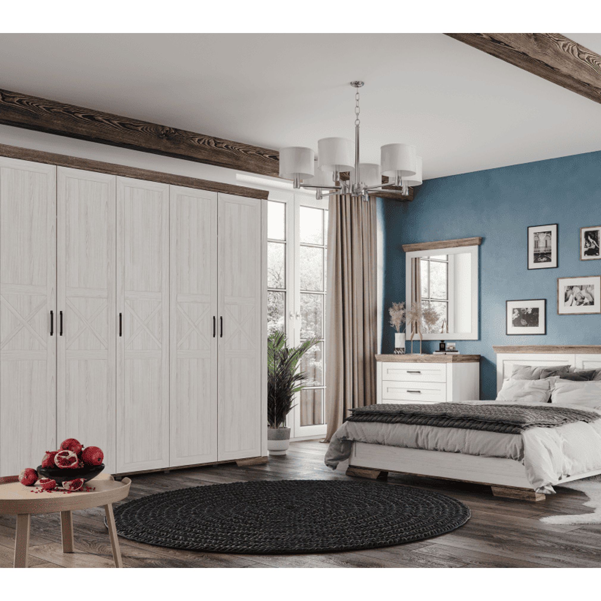 Картинка Марсель шкаф SZF5D интернет-магазин мебели FreeTime