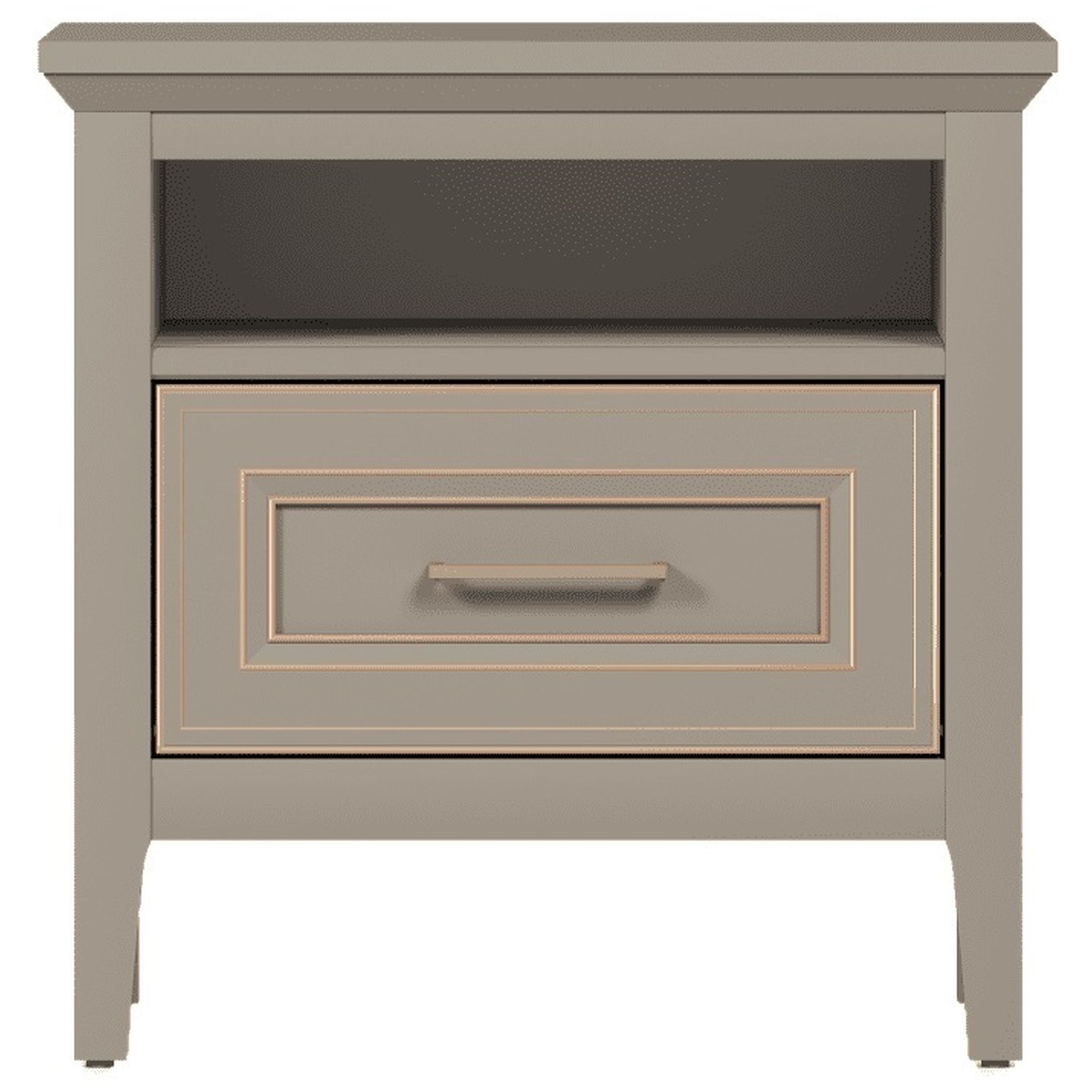 Картинка Классик тумба прикроватная KOM1S интернет-магазин мебели FreeTime