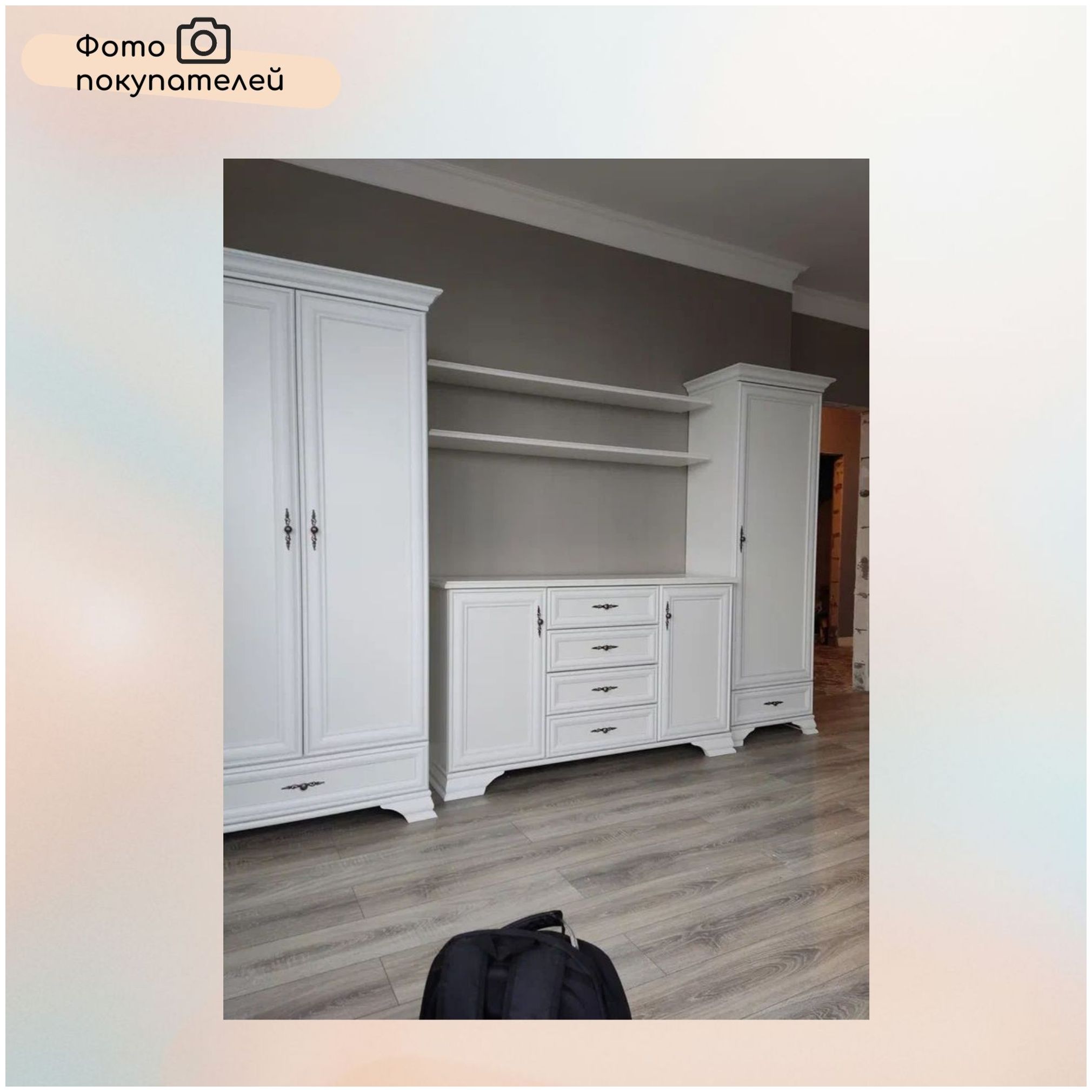 Картинка Кентаки полка S320-POL/155 (Белый) интернет-магазин мебели FreeTime