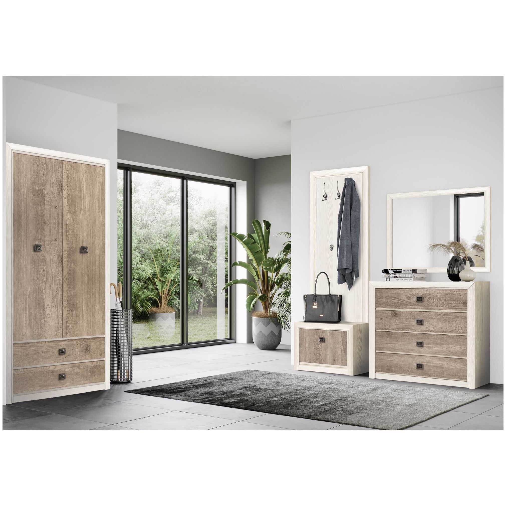 Картинка Коен зеркало LUS/103 (Сосна) интернет-магазин мебели FreeTime