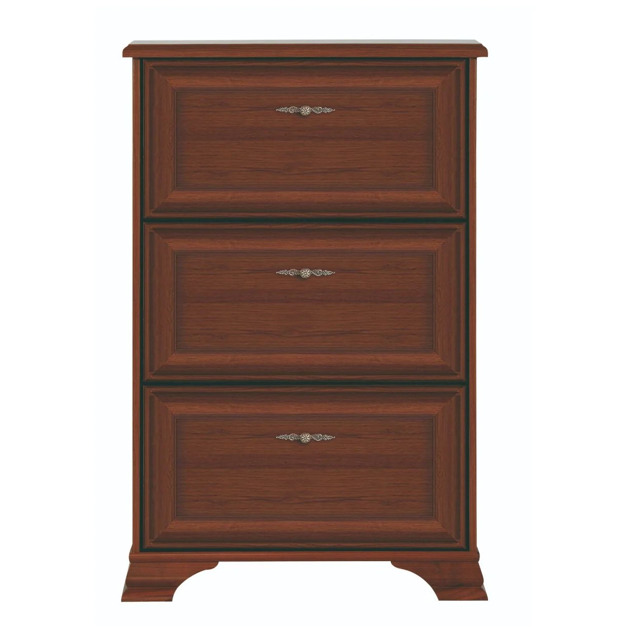 Картинка Кентаки тумба для обуви SFВ3B (Каштан) интернет-магазин мебели FreeTime