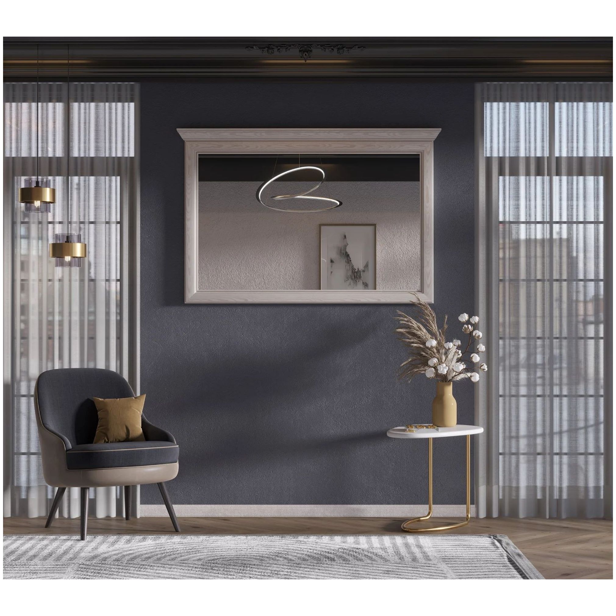 Картинка Стилиус зеркало LUS125 интернет-магазин мебели FreeTime