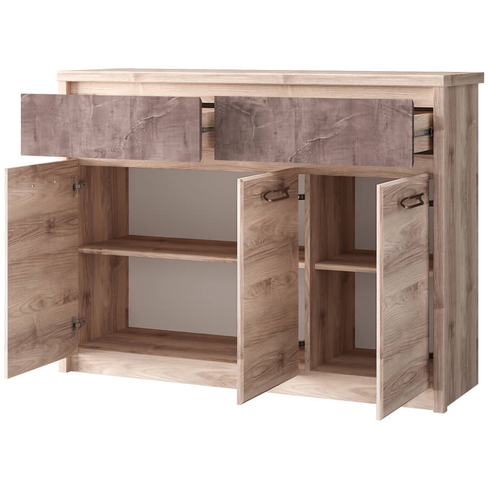 Картинка Джаз Тумба 3D2S интернет-магазин мебели FreeTime