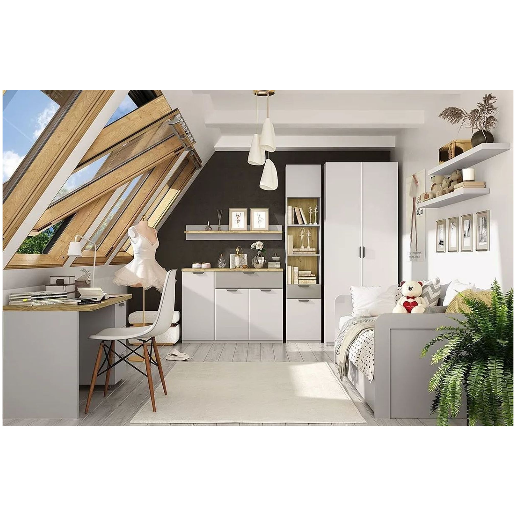 Картинка Модерн Тумба выкатная 3S интернет-магазин мебели FreeTime