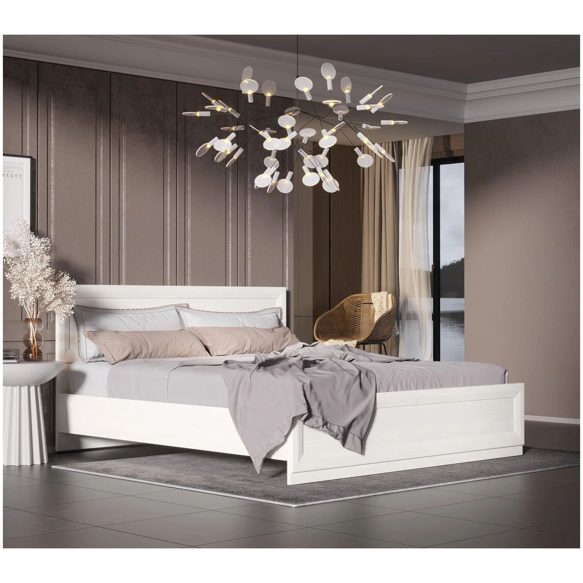 Картинка Мальта кровать LOZ180x200 интернет-магазин мебели FreeTime