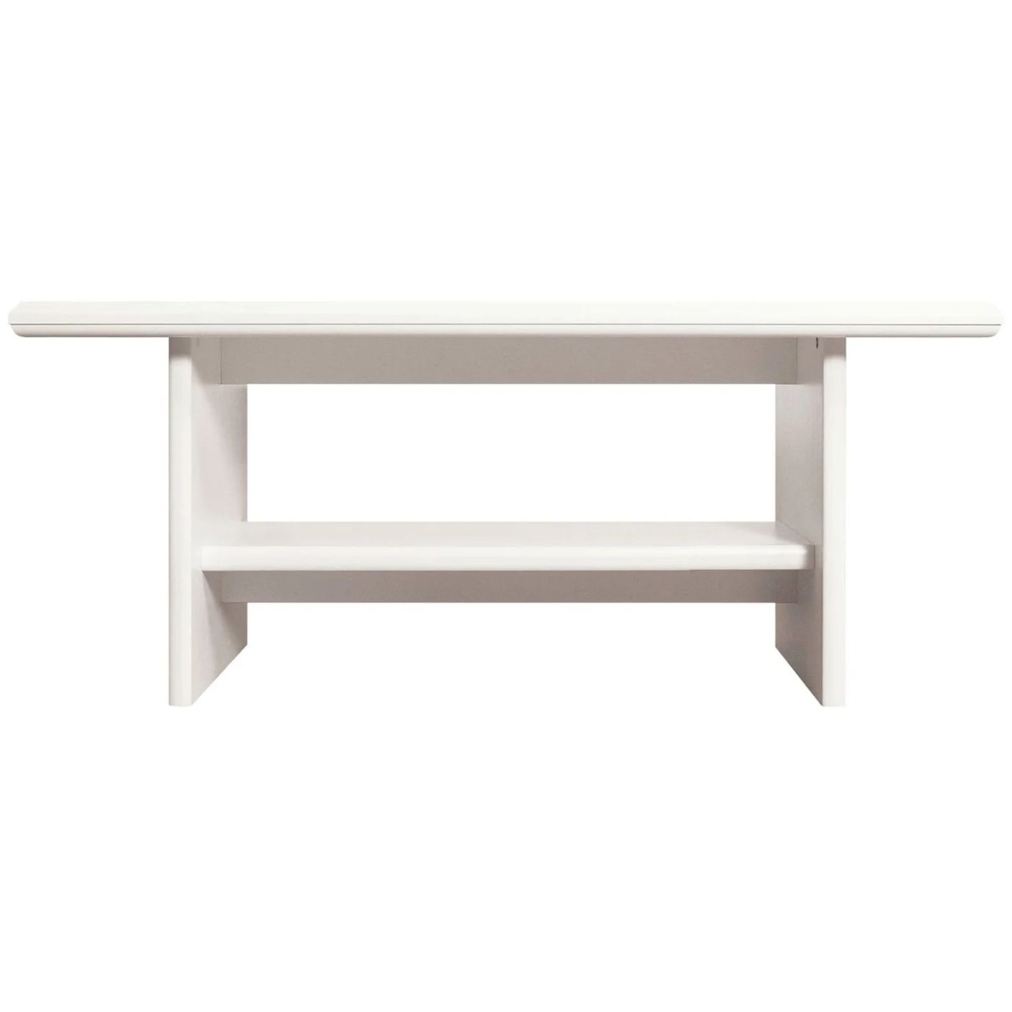 Картинка Кентаки стол журнальный S320-LAW (Белый) интернет-магазин мебели FreeTime