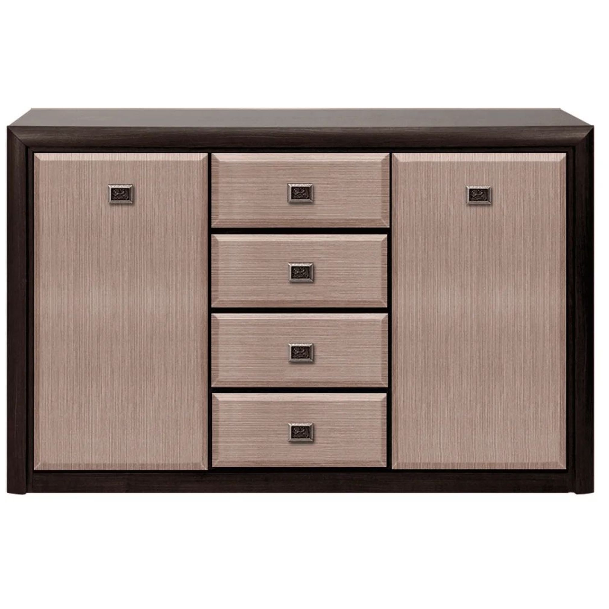 Картинка Коен тумба KOM2D4S (Венге/Штрокс) интернет-магазин мебели FreeTime