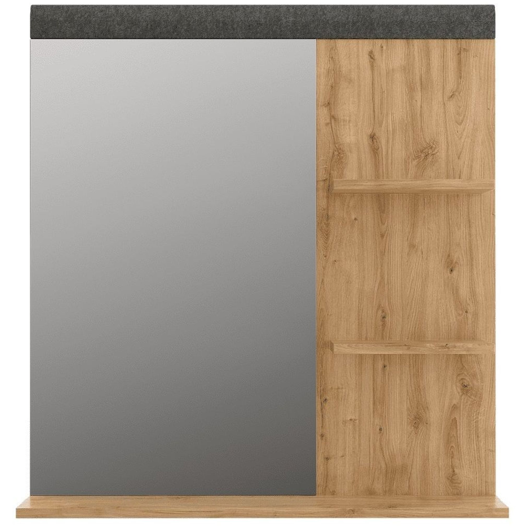 Картинка Грейс полка настенная с зеркалом LUS 80 интернет-магазин мебели FreeTime