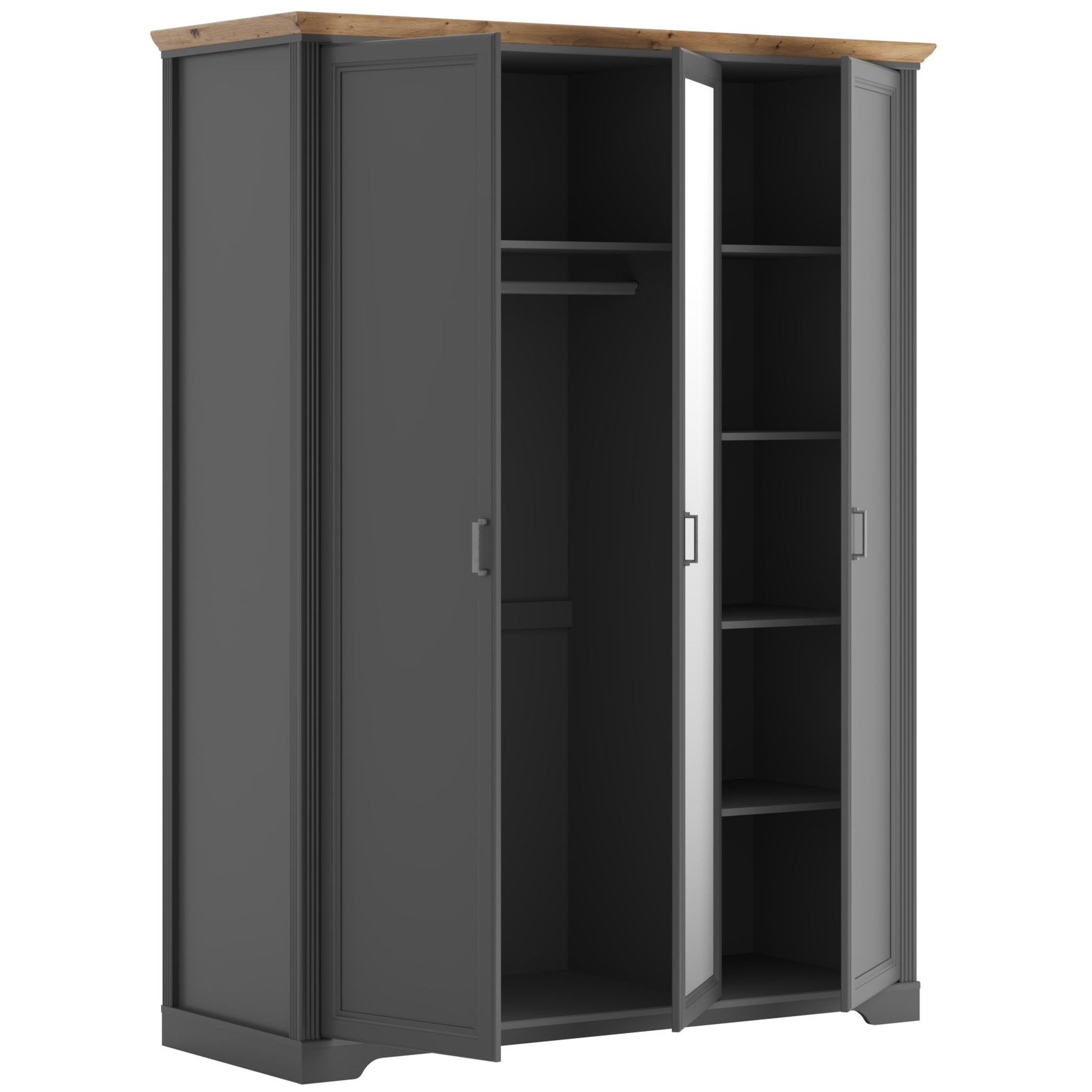 Картинка Жасмин шкаф с зеркалом SZF1L2D интернет-магазин мебели FreeTime