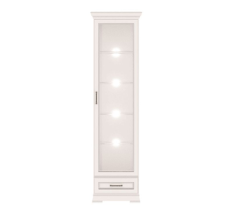 Картинка Флоренция шкаф-витрина REG1W1SZK с подсветкой интернет-магазин мебели FreeTime