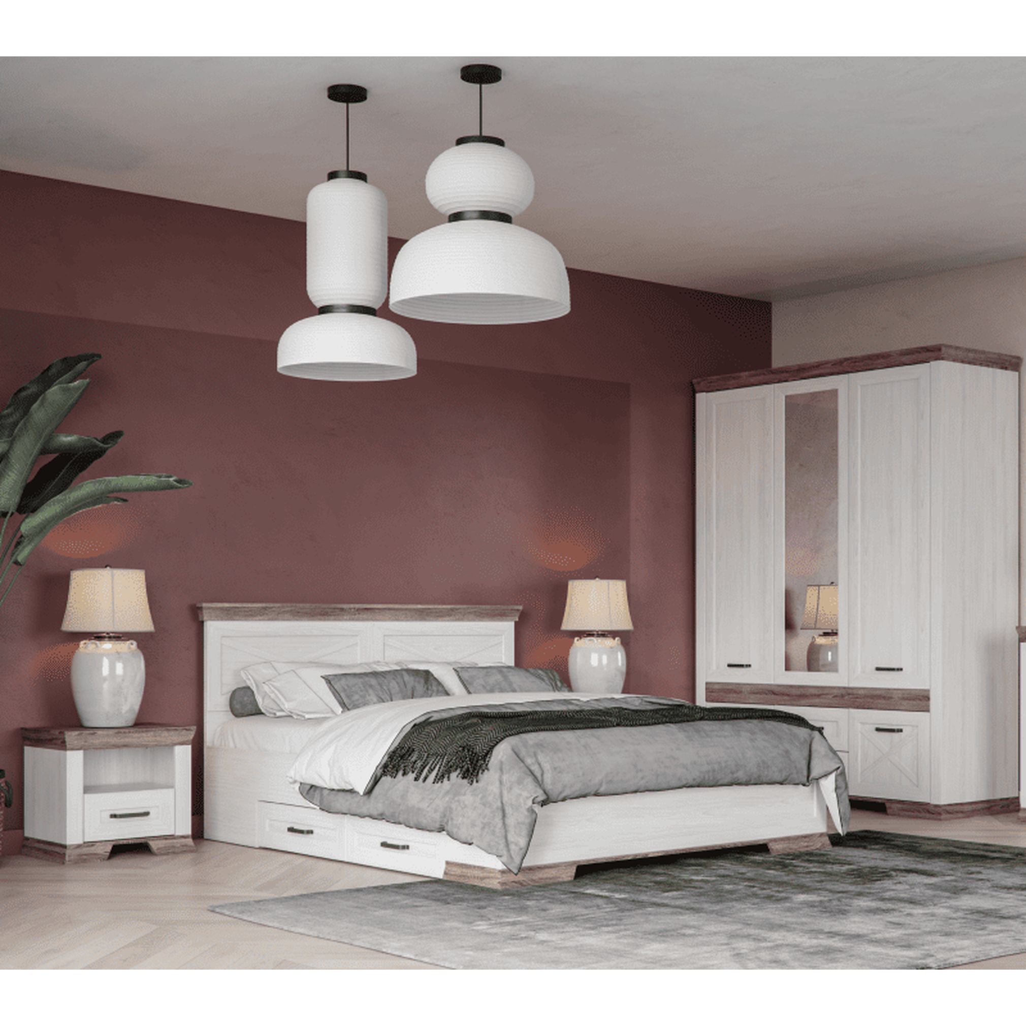 Картинка Марсель кровать LOZ160х200 + выкатные ящики интернет-магазин мебели FreeTime