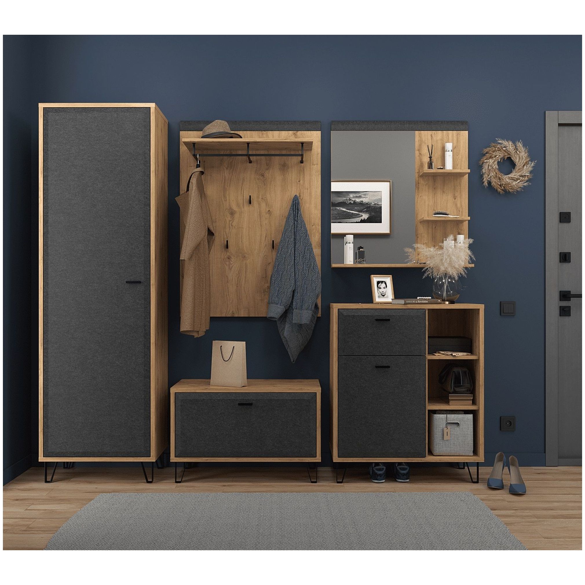 Картинка Грейс тумба KOM1D1S интернет-магазин мебели FreeTime