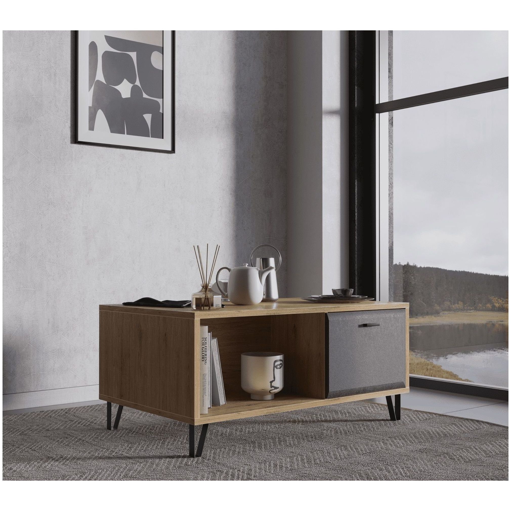 Картинка Грейс стол журнальный LAW2D интернет-магазин мебели FreeTime