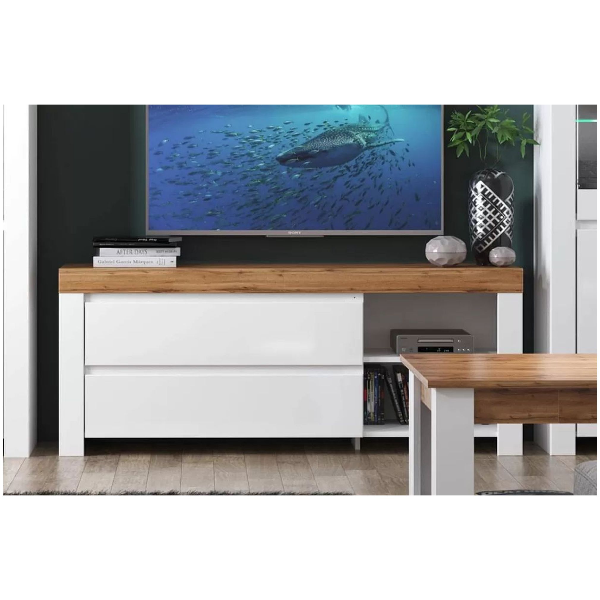 Картинка Таурус Тумба ТВ RTV 2S2N интернет-магазин мебели FreeTime