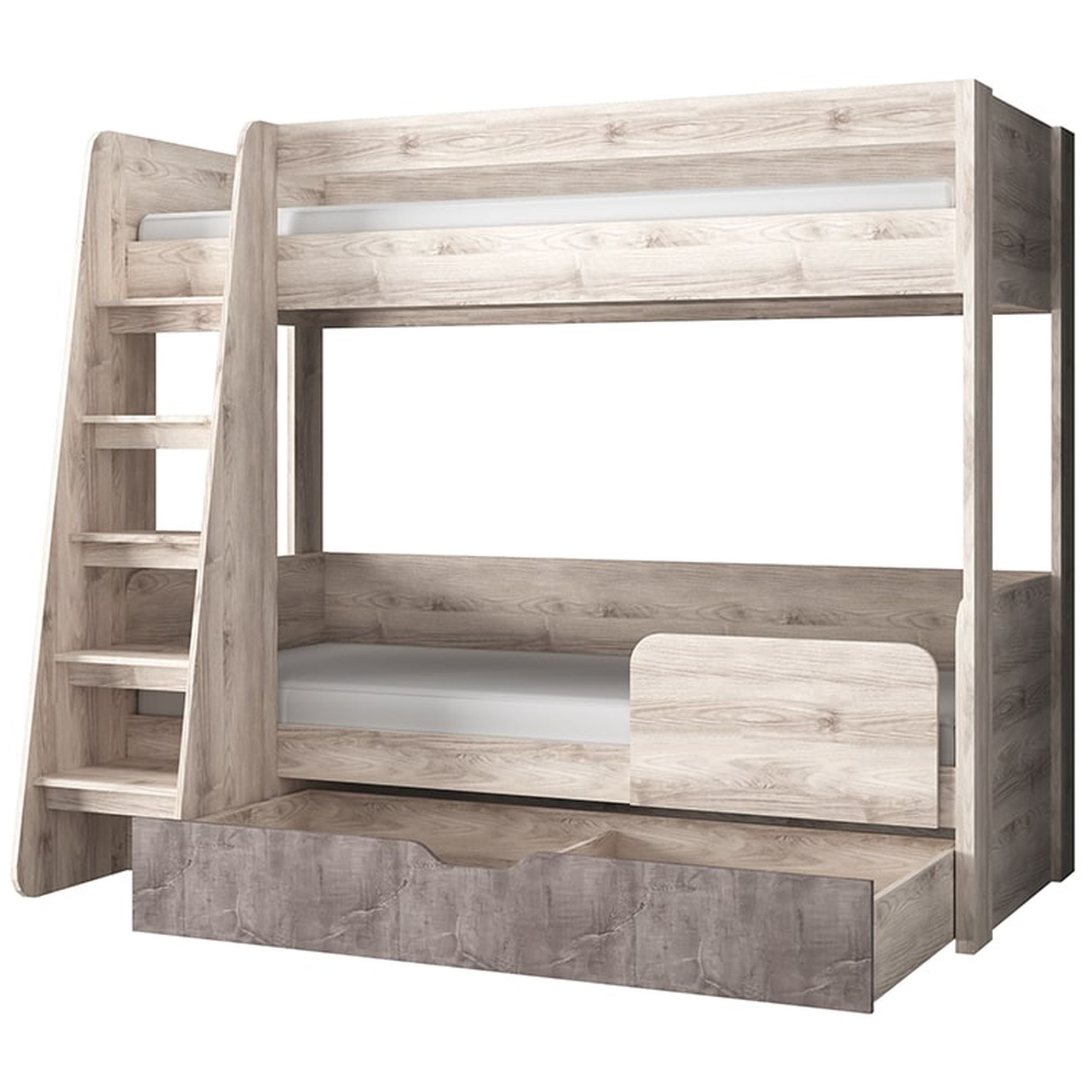 Картинка Джаз Кровать двухъярусная интернет-магазин мебели FreeTime