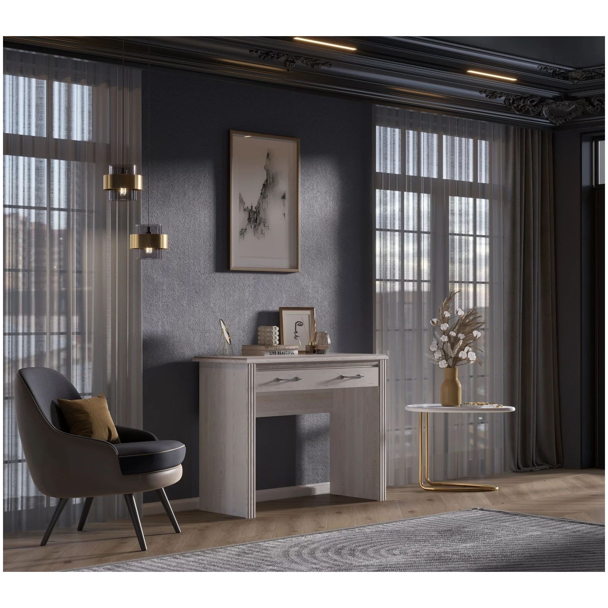 Картинка Стилиус стол туалетный TOL интернет-магазин мебели FreeTime