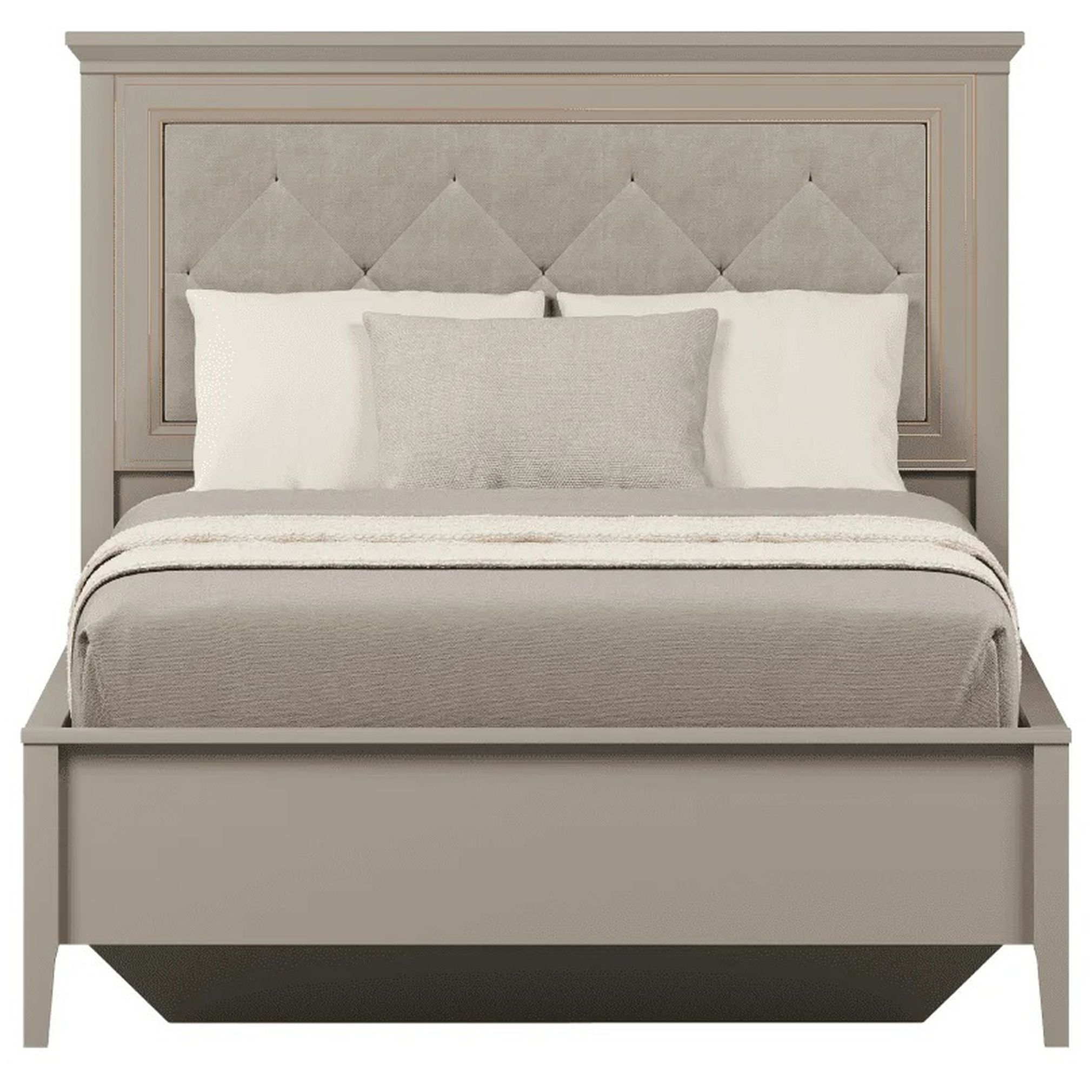 Картинка Классик кровать LOZ120х200 с мягким элементом интернет-магазин мебели FreeTime