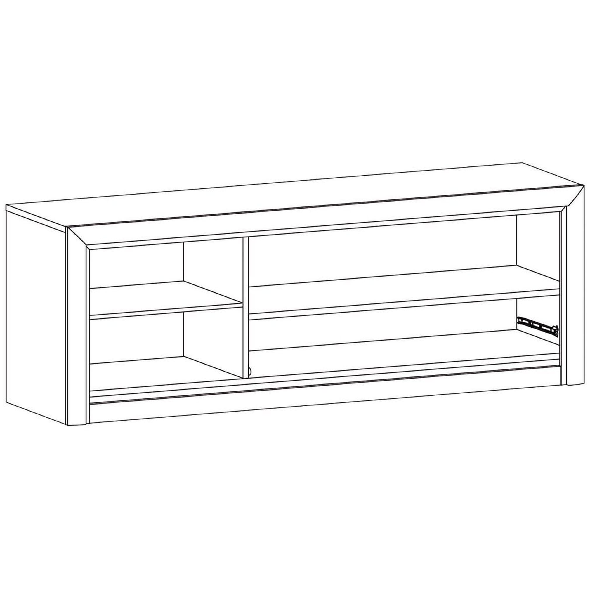 Картинка Коен ТВ тумба RTV1D1S (Венге/Штрокс) интернет-магазин мебели FreeTime