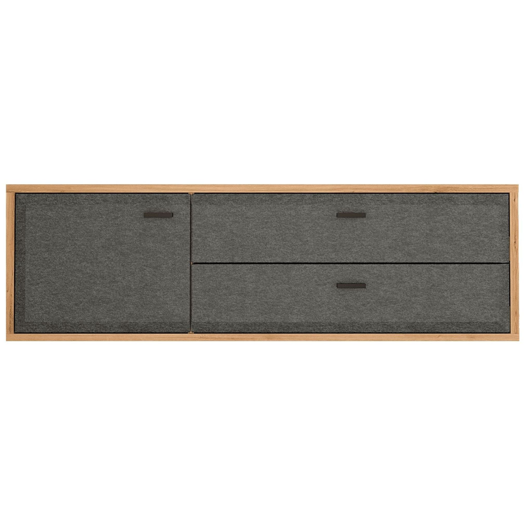 Картинка Грейс тумба навесная RTV1D2S интернет-магазин мебели FreeTime