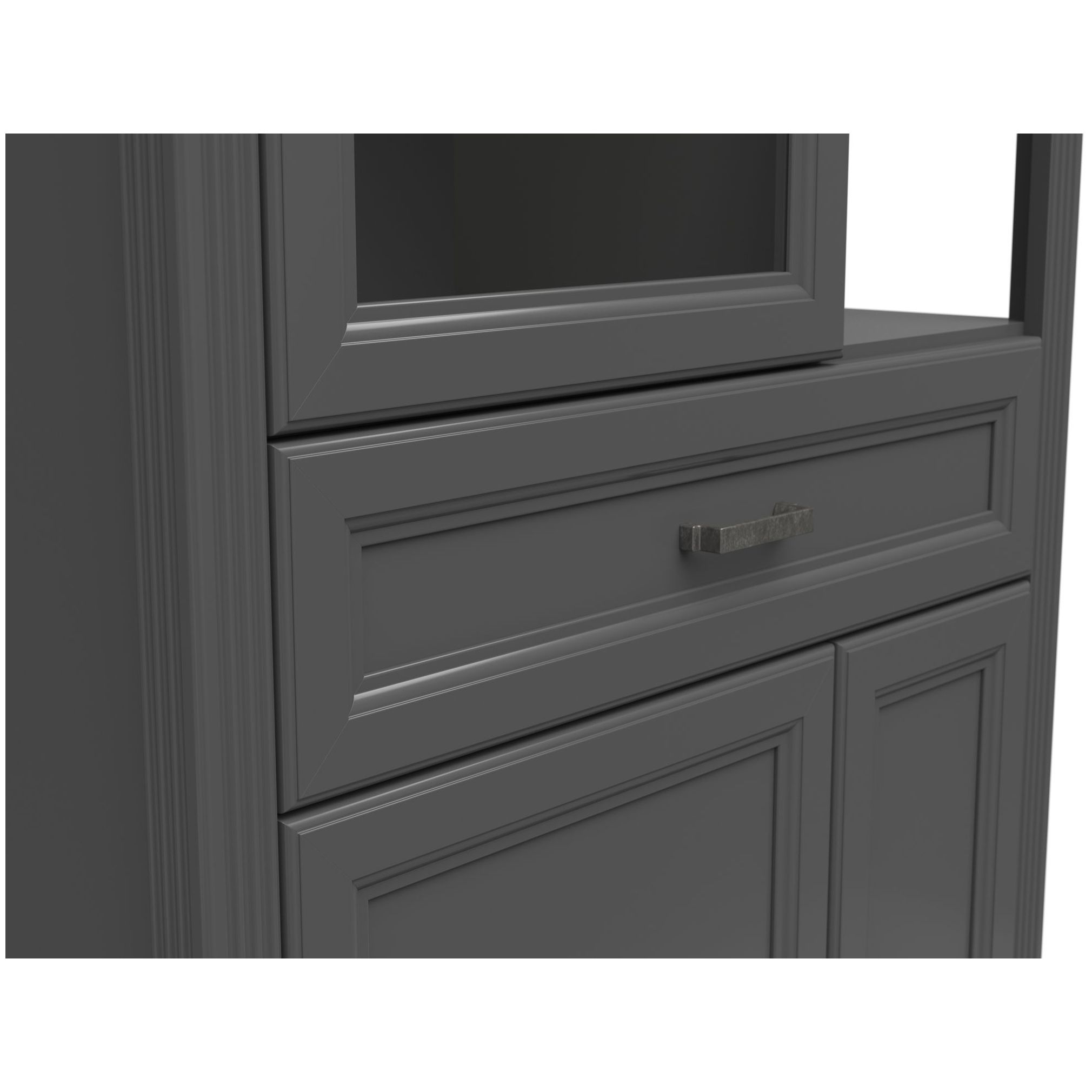 Картинка Жасмин шкаф-витрина REG1W2D1S интернет-магазин мебели FreeTime