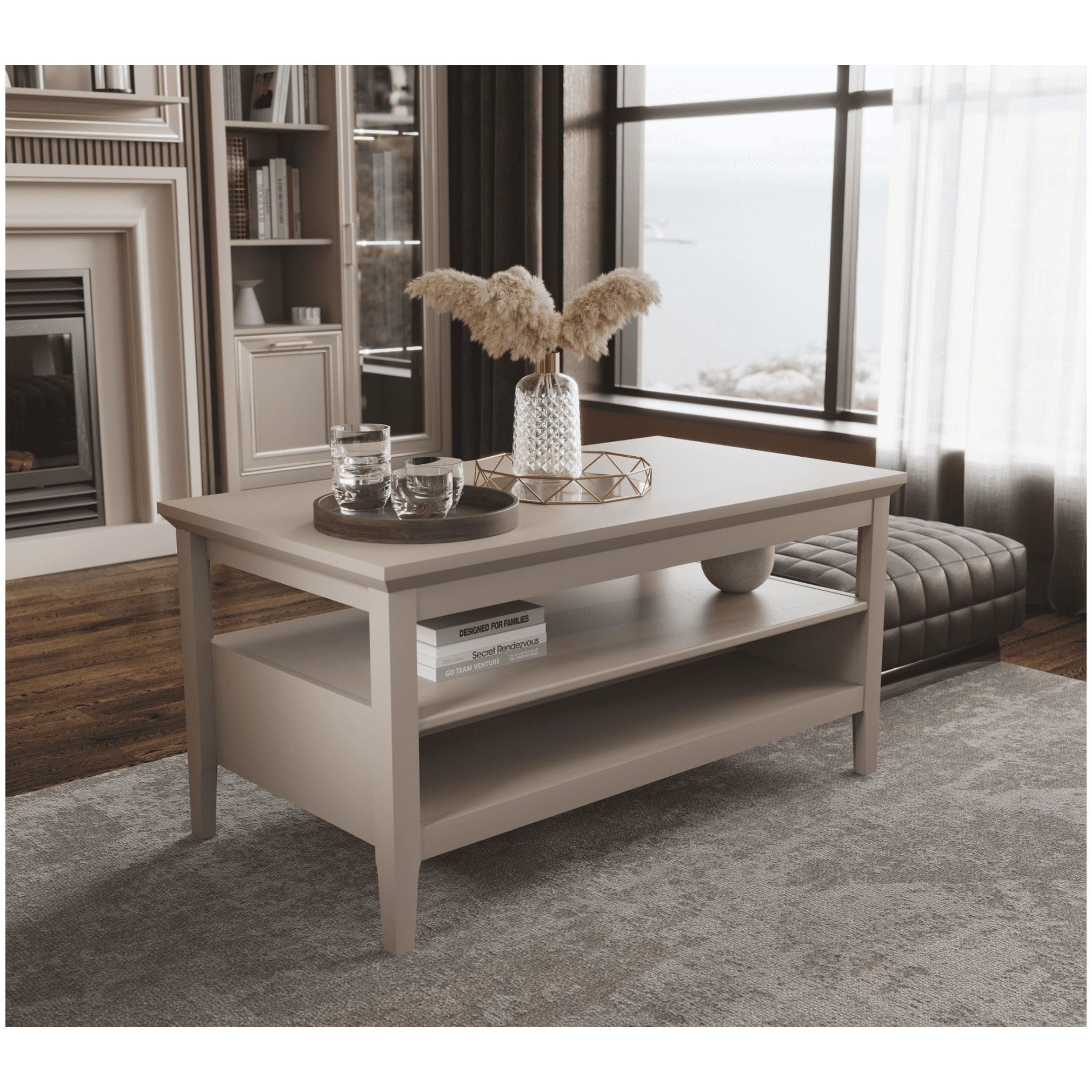 Картинка Классик стол журнальный LAW/110 интернет-магазин мебели FreeTime