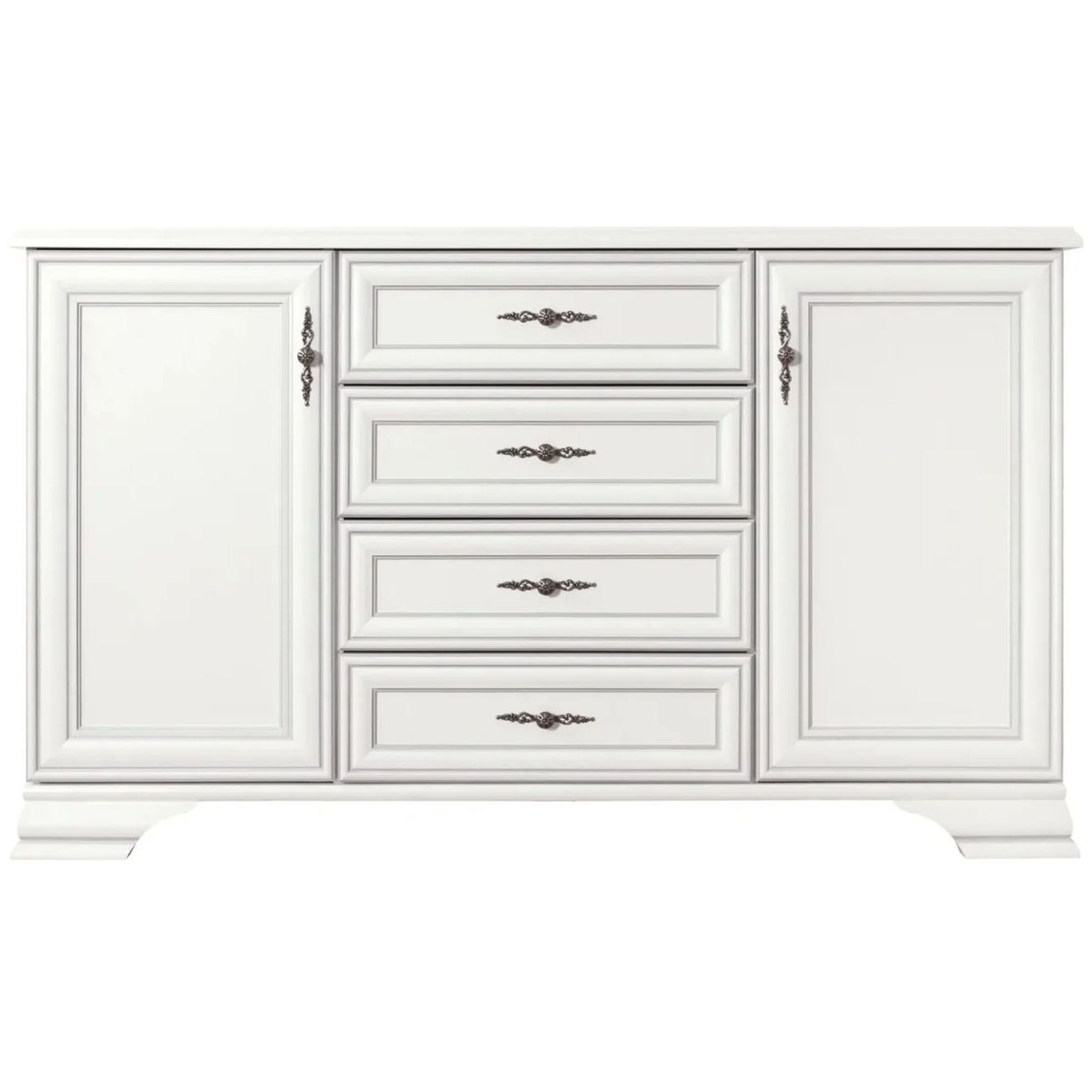 Картинка Кентаки тумба S320-KOM2D4S (Белый) интернет-магазин мебели FreeTime