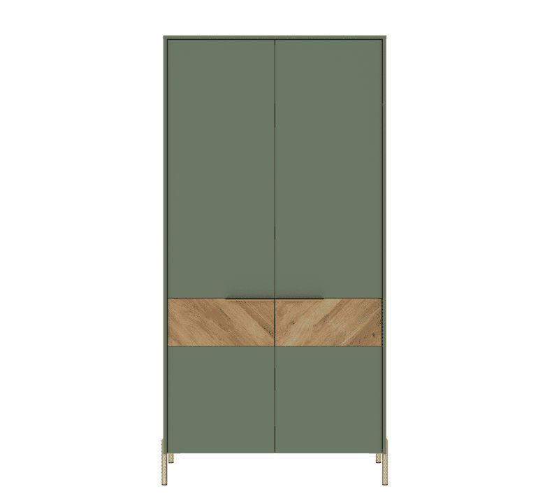 Картинка Сиена шкаф SZF2D интернет-магазин мебели FreeTime