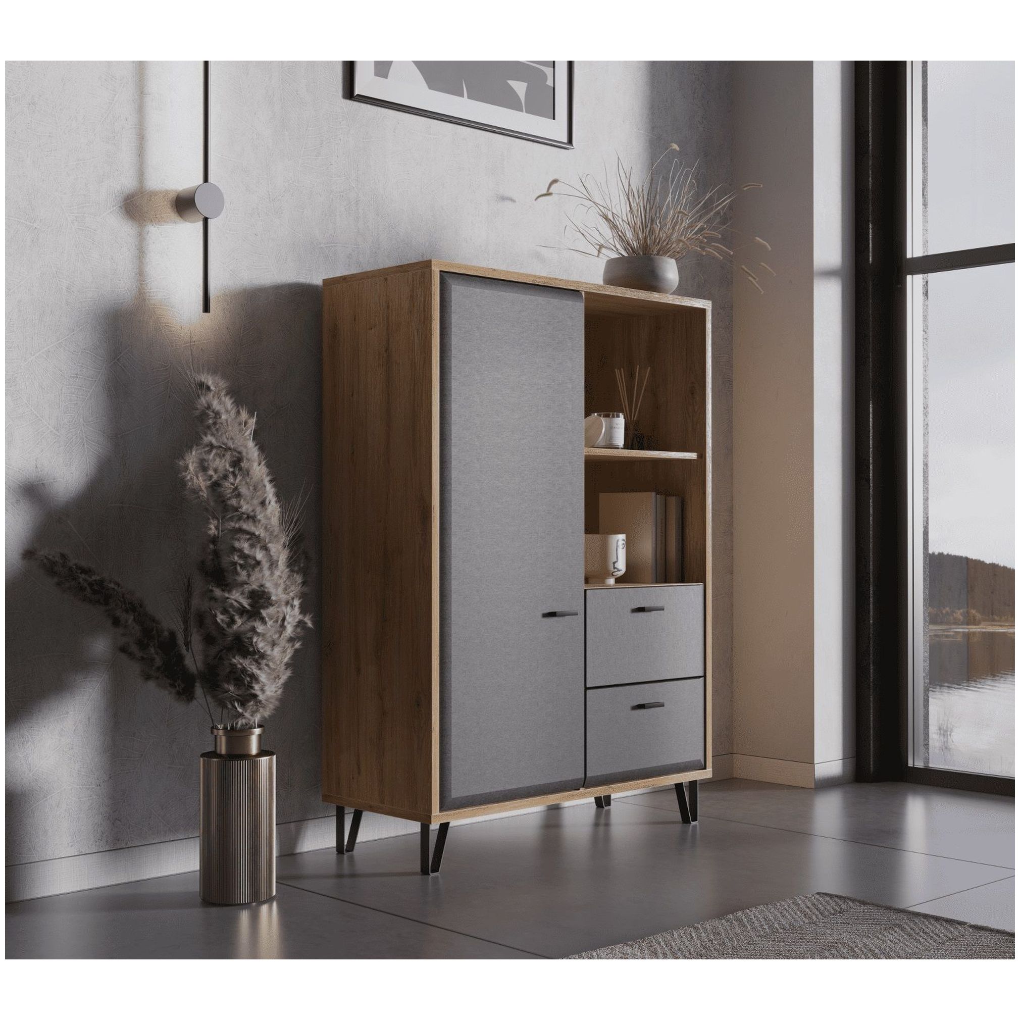 Картинка Грейс тумба KOM1D2S интернет-магазин мебели FreeTime