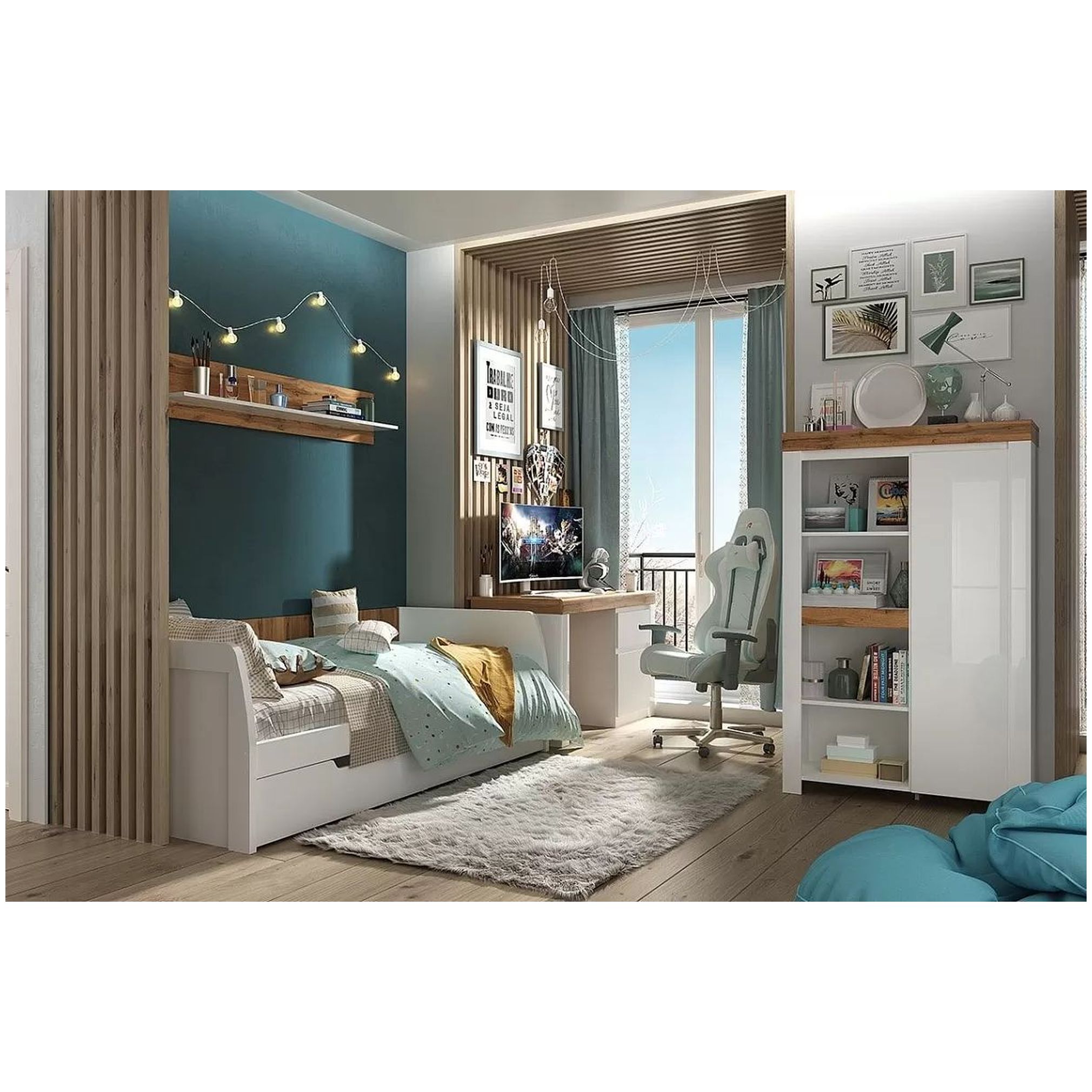 Картинка Таурус Кровать 90-2 интернет-магазин мебели FreeTime