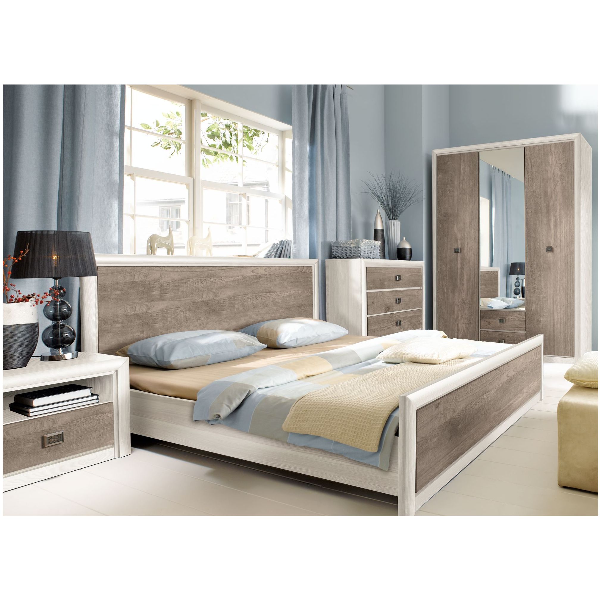 Картинка Коен кровать LOZ140х200 (Сосна) интернет-магазин мебели FreeTime