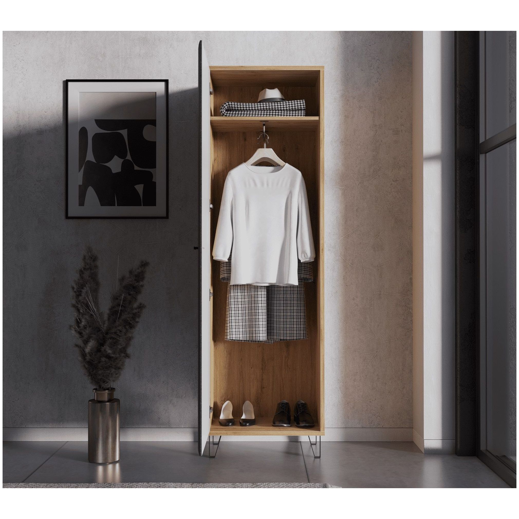 Картинка Грейс шкаф SZF1D интернет-магазин мебели FreeTime