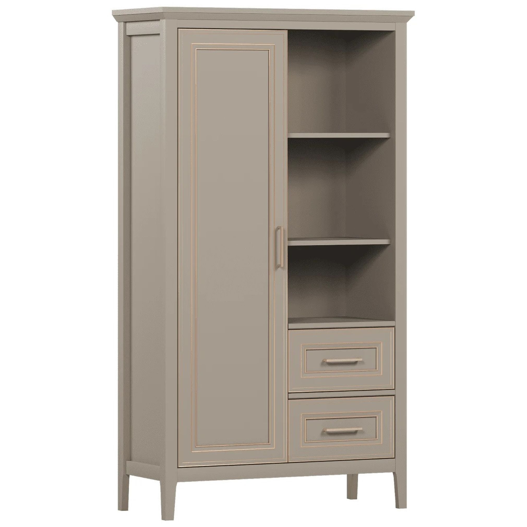 Картинка Классик шкаф-пенал REG1D2S интернет-магазин мебели FreeTime