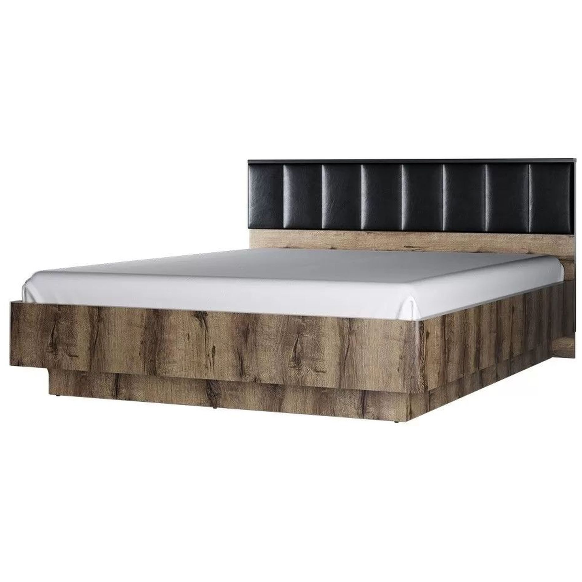 Картинка Джагер Кровать 160 мягкое изголовие  с подъемником интернет-магазин мебели FreeTime