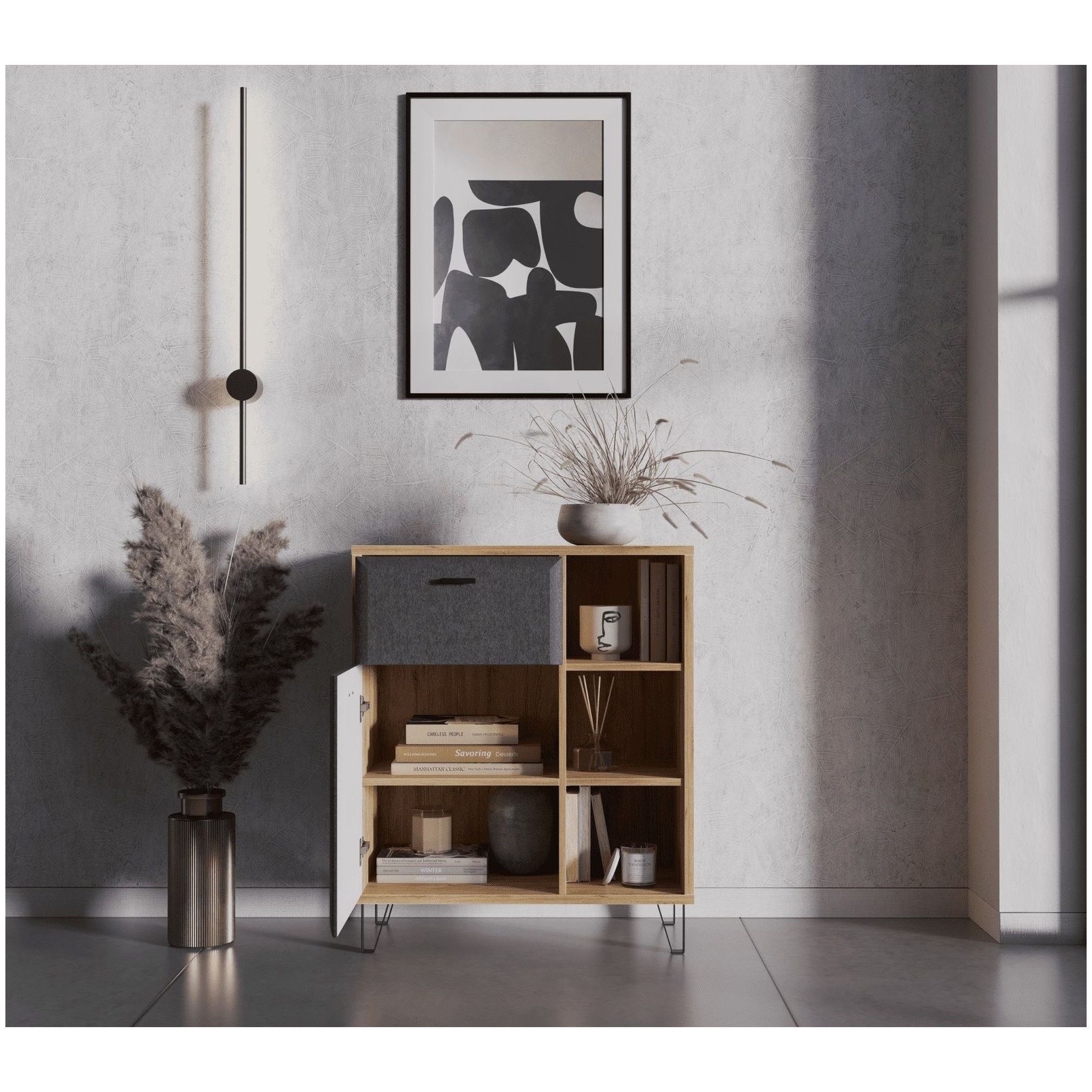 Картинка Грейс тумба KOM1D1S интернет-магазин мебели FreeTime