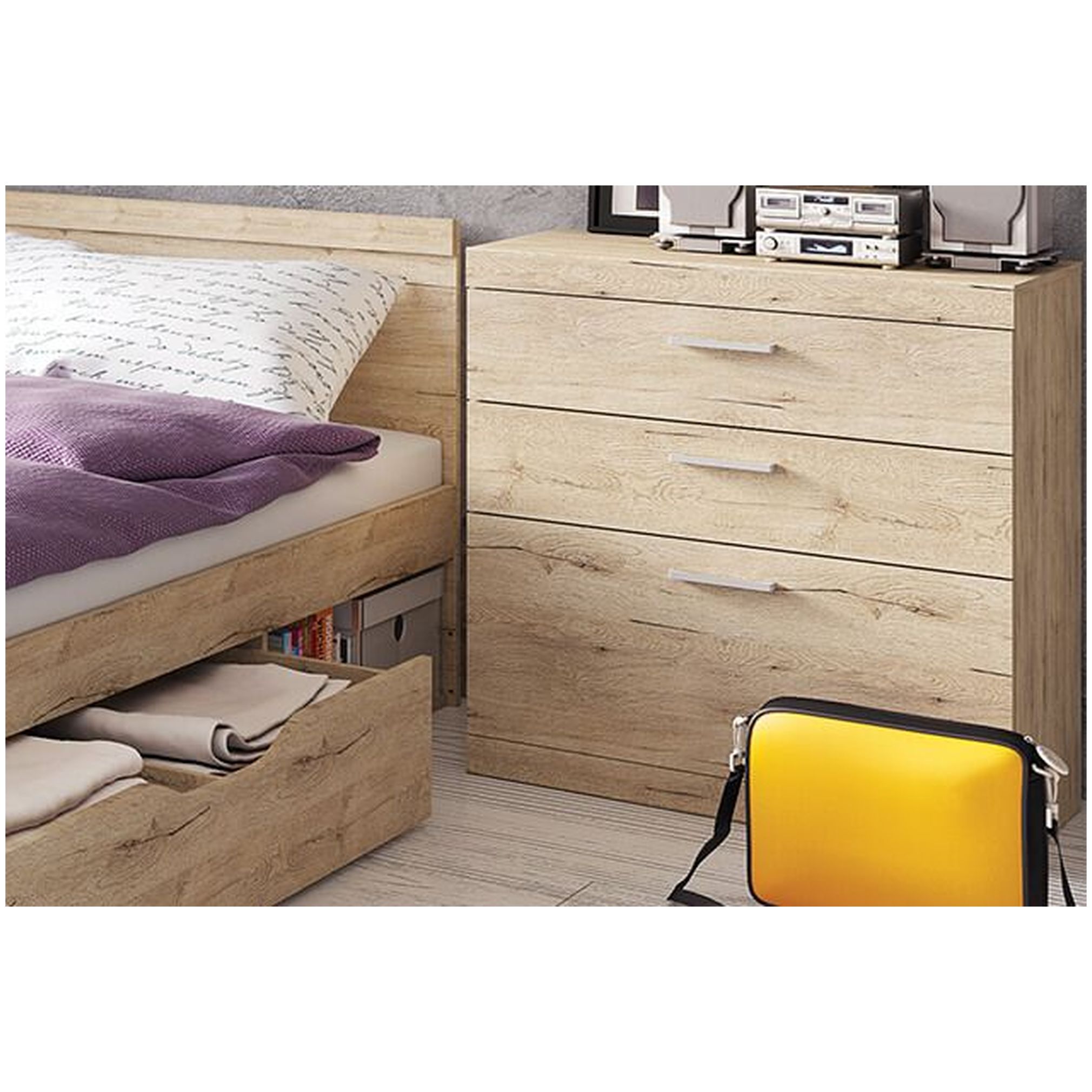 Картинка Оскар Тумба 3S интернет-магазин мебели FreeTime