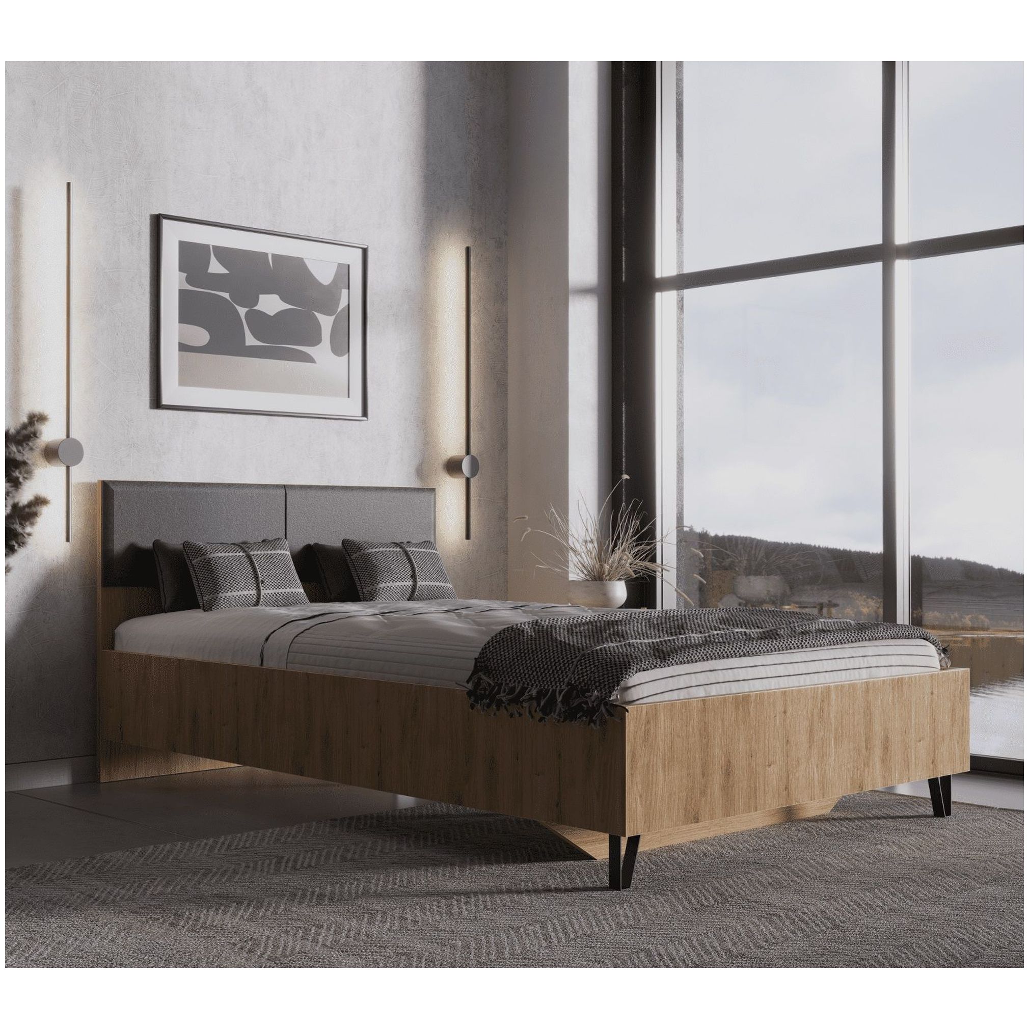 Картинка Грейс кровать LOZ120х200 интернет-магазин мебели FreeTime