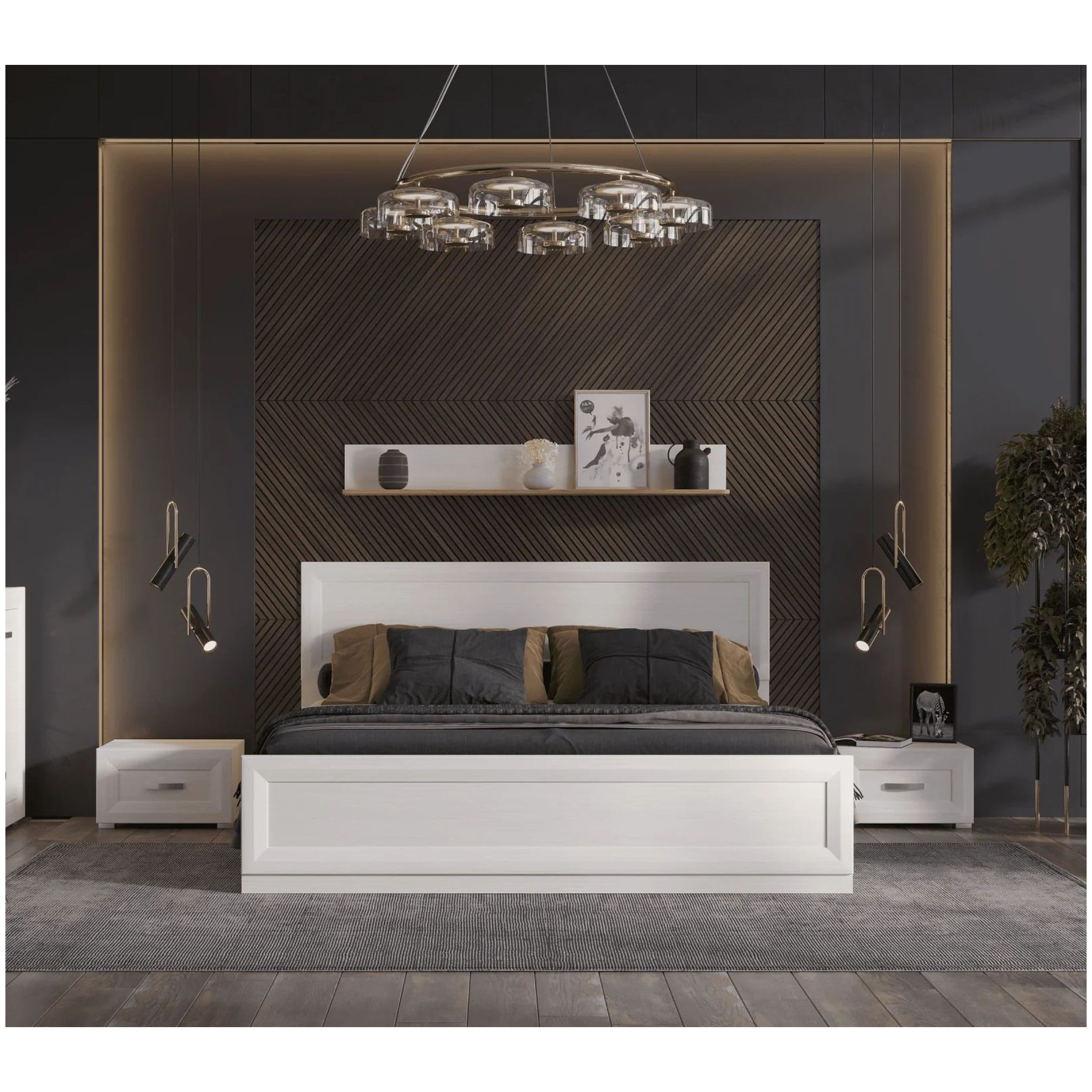 Картинка Мальта кровать LOZ160x200 с подъемным механизмом интернет-магазин мебели FreeTime