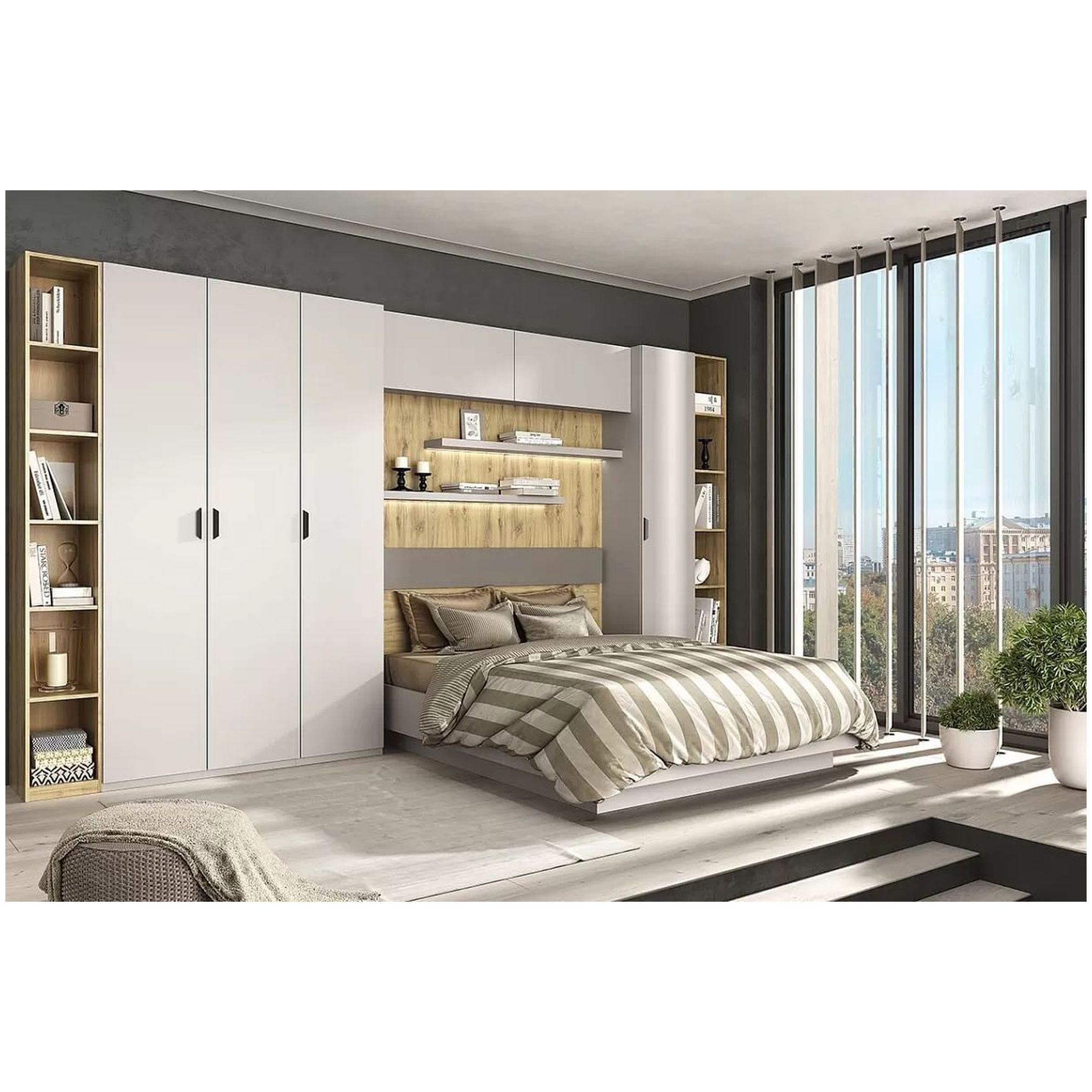 Картинка Модерн Шкаф открытый интернет-магазин мебели FreeTime