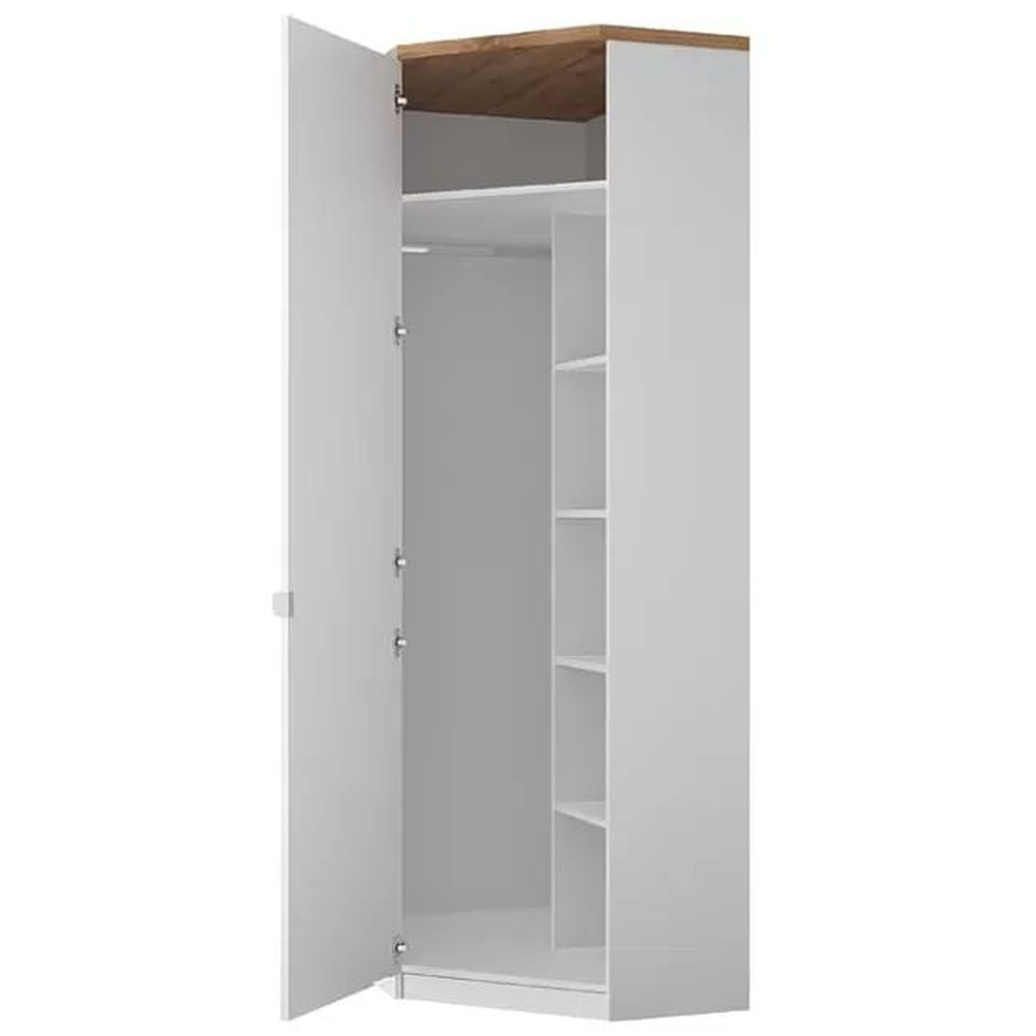 Картинка Таурус Шкаф угловой 1DGL Z интернет-магазин мебели FreeTime