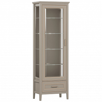 Картинка Классик шкаф-витрина REG1W1SZK с подсветкой интернет-магазин мебели FreeTime