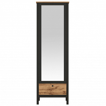 Картинка Лофт шкаф с зеркалом SZF1W1S/60 интернет-магазин мебели FreeTime