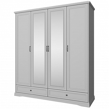 Картинка Валенсия Шкаф с зеркалом 4DG2S Z интернет-магазин мебели FreeTime