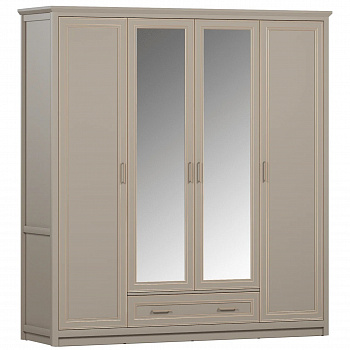 Картинка Классик шкаф с зерклом SZF2D2L1S интернет-магазин мебели FreeTime