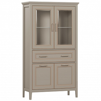 Картинка Классик шкаф-витрина REG2W2D1S/170 интернет-магазин мебели FreeTime