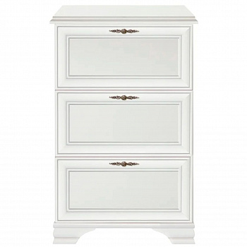 Картинка Кентаки тумба для обуви SFВ3B (Белый) интернет-магазин мебели FreeTime