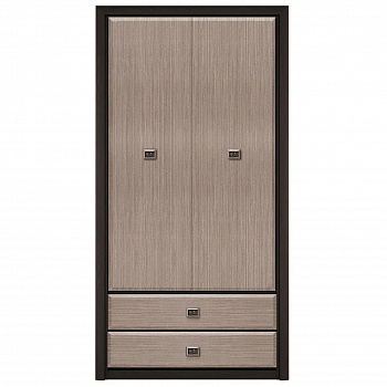 Картинка Коен шкаф SZF2D2S (Венге/Штрокс) интернет-магазин мебели FreeTime